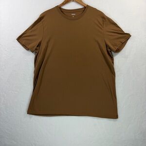 Used Sonoma Men's Brown Short Sleeve Tee Size XL